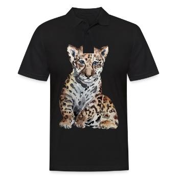 Jaguar Baby - Polo Homme - noir - Devant - Kai (181cm)