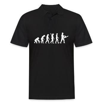 Baumkletterer I Arborist Baum Geschenk für - Männer Poloshirt - Schwarz - Vorne - Kai (181cm)