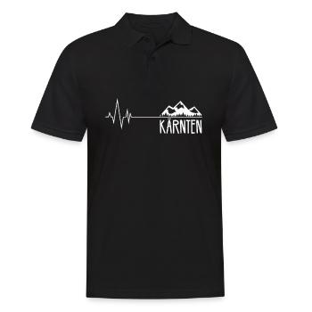 Kärnten Österreich Millstätter See Geschenk - Männer Poloshirt - Schwarz - Vorne - Kai (181cm)