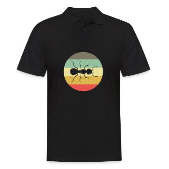 Ameise Ameisenkolonie Ameisenzucht Ameisenzüchter - Männer Poloshirt - Schwarz - Vorne - Kai (181cm)