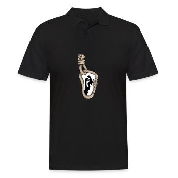 Scie à chaîne Mousqueine - Polo Homme - noir - Devant - Kai (181cm)