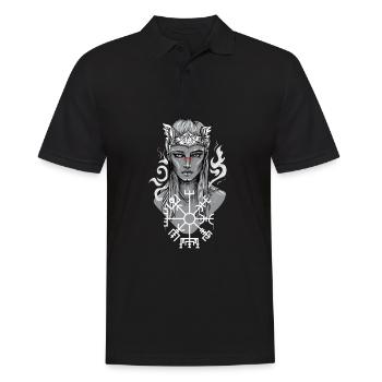 Valkyrie I Valkyrie Viking Valhalla motif pour - Polo Homme - noir - Devant - Kai (181cm)
