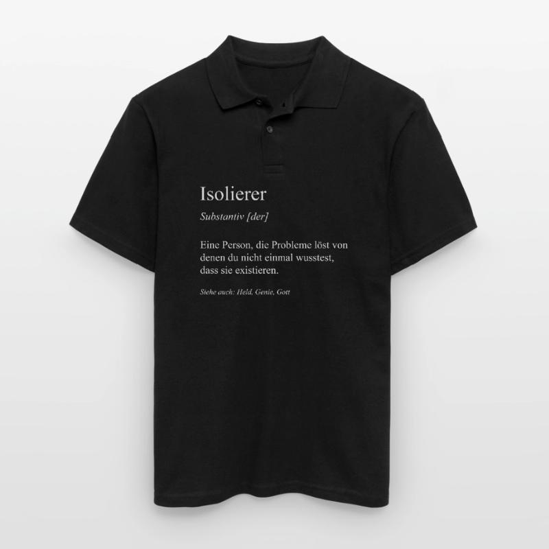 Isolierer I Isolierfacharbeiter oder Männer Poloshirt