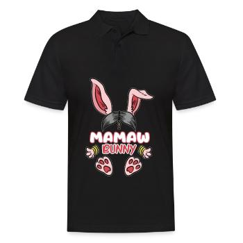 Mamaw Indische Großmutter Oma Indien Memaw - Männer Poloshirt - Schwarz - Vorne - Kai (181cm)