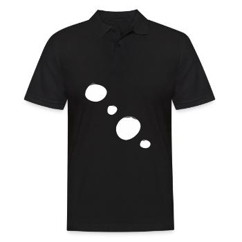 Formes Cercles Cercle Symbole - Polo Homme - noir - Devant - Kai (181cm)