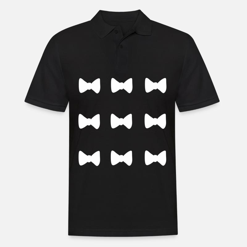 Pattern Loops Loop Icon - Men's Polo Shirt - black