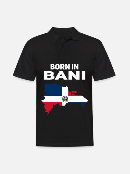 Dominican Republic - Men's Polo Shirt - black
