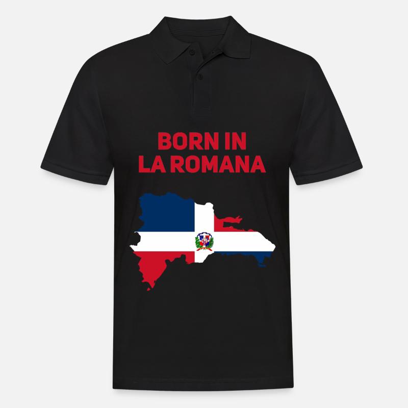 La Romana - Männer Poloshirt - Schwarz