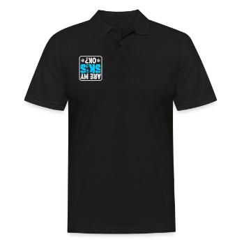 Ski Ski Ski Ski Ski Ski - Polo Homme - noir - Devant - Kai (181cm)