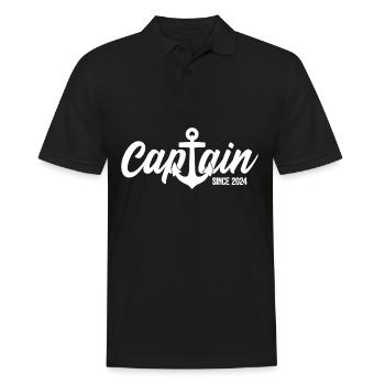 CAPITAINE DEPUIS 2024 - Polo Homme - noir - Devant - Kai (181cm)
