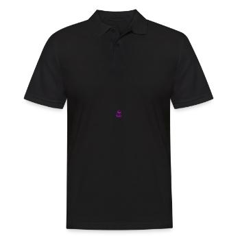 Kater Katze Katzendame Herz Tierliebe - Männer Poloshirt - Schwarz - Vorne - Kai (181cm)