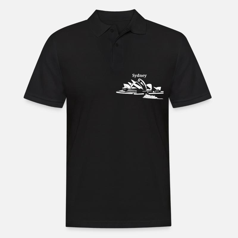 Sydney T-Shirt Sweat À Capuche Pull Cadeau De Vacances - Polo Homme - noir