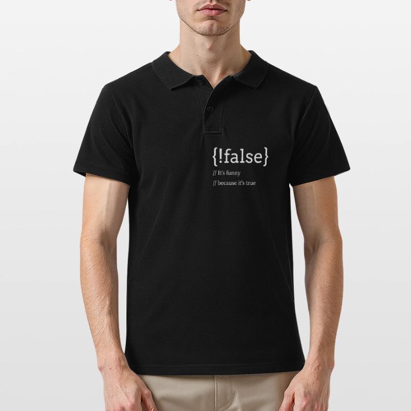 Programming computer science developer word game Men's Polo Shirt
