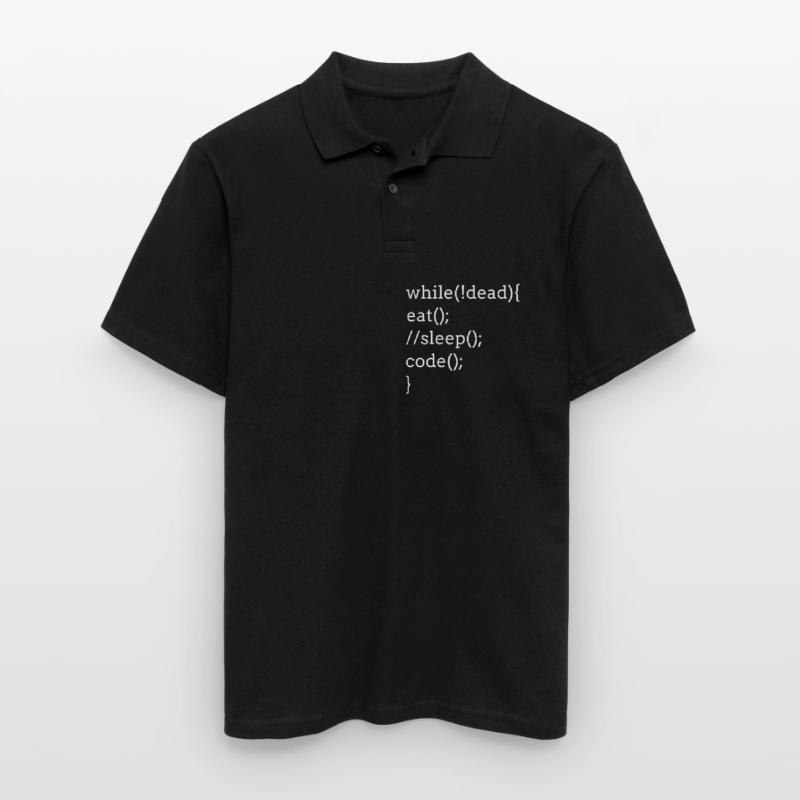 Programming computer science developer word game Men's Polo Shirt