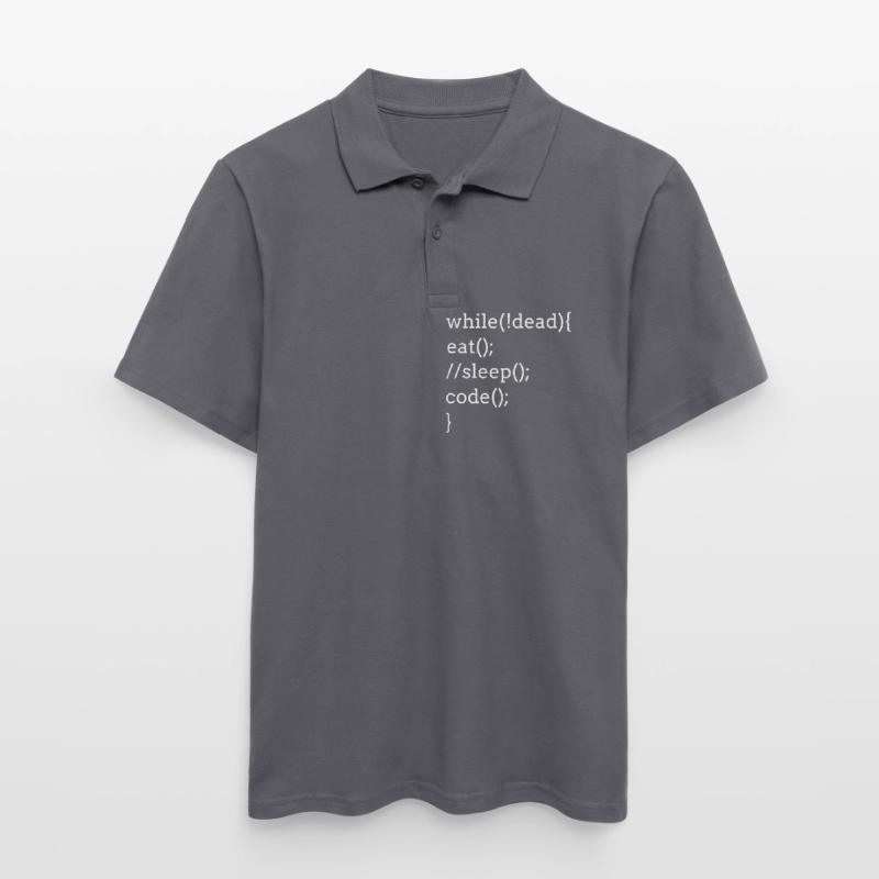 Programming computer science developer word game Men's Polo Shirt