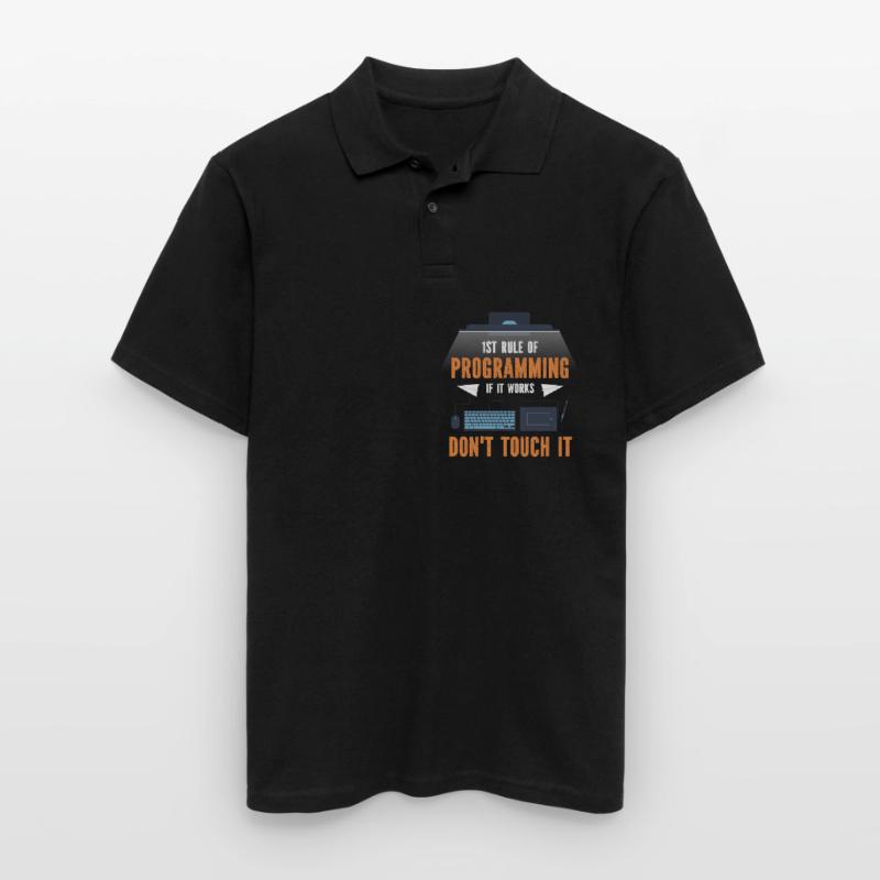 Programmeur Code de programmation Ordinateur Polo Homme