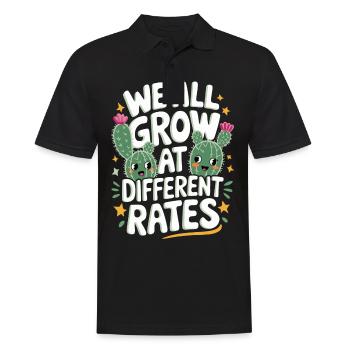 Cactus Cacti Desert Plant - Men's Polo Shirt - black - Front - Kai (181cm)