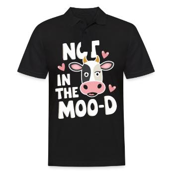 Éleveur de vaches Ferme Éleveur de vaches - Polo Homme - noir - Devant - Kai (181cm)