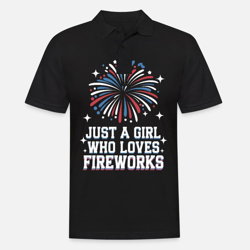 Pyrotechnics Fireworks Pyrotechnics - Men's Polo Shirt - black