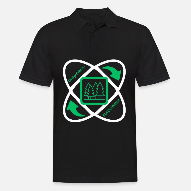 Usine de conception de logoBLACKFOREST - Polo Homme - noir