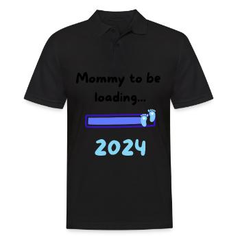Maman chargement 2024 Garçon - Polo Homme - noir - Devant - Kai (181cm)