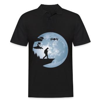 Pilote de drone Pilote de drone pilote de drone - Polo Homme - noir - Devant - Kai (181cm)