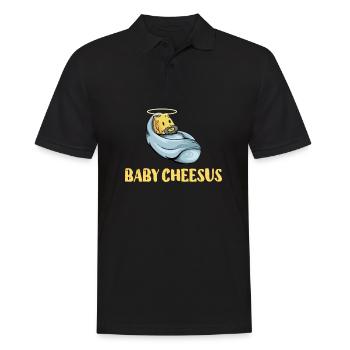 Jésus-Christ Fromage Église Christianisme Religion - Polo Homme - noir - Devant - Kai (181cm)