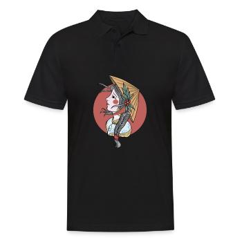 Vietnam I Saigon Scooter Pho Bo Motif de voyage pour - Polo Homme - noir - Devant - Kai (181cm)