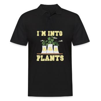 Nuclear power plant Nuclear energy Renewable energy - Men's Polo Shirt - black - Front - Kai (181cm)