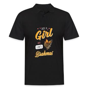 Brahma Chicken I Chicken Poultry Motif pour - Polo Homme - noir - Devant - Kai (181cm)