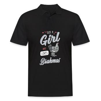 Brahma Chicken I Chicken Poultry Motif pour - Polo Homme - noir - Devant - Kai (181cm)