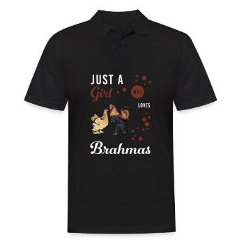 Brahma Chicken I Chicken Poultry Motif pour - Polo Homme - noir - Devant - Kai (181cm)