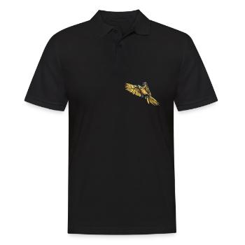 Ara Perroquet I Amérique du Sud Oiseau exotique pour - Polo Homme - noir - Devant - Kai (181cm)