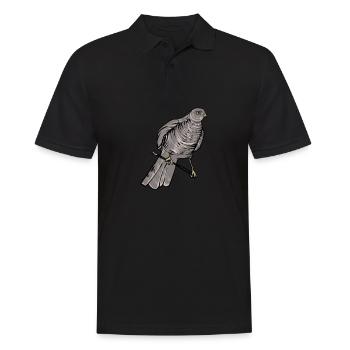Title - Männer Poloshirt - Schwarz - Vorne - Kai (181cm)