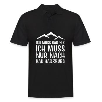 Bad Harzburg I Harz Brocken Brockenbahn Walpurgis - Polo Homme - noir - Devant - Kai (181cm)