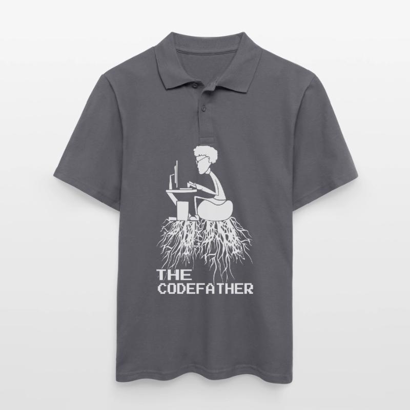 Codefather Informatiker - Computer Programmer Men's Polo Shirt