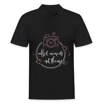 Photographer Photography Camera Photographer - Men's Polo Shirt - black - Front - Kai (181cm)
