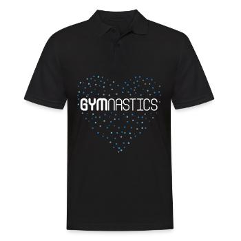 Gymnastique Gymnastique Gymnastique au sol Gymnastique artistique - Polo Homme - noir - Devant - Kai (181cm)