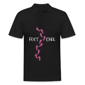 Soins des pieds Podiatre Pédicure - Polo Homme - noir - Devant - Kai (181cm)