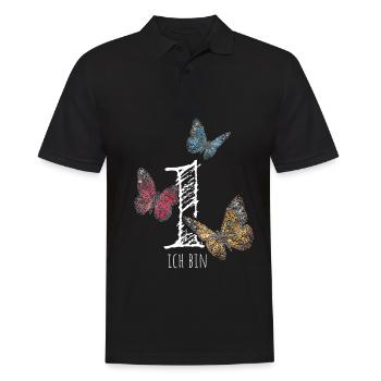 Erster Geburtstag 1. Geburtstagshirt - Männer Poloshirt - Schwarz - Vorne - Kai (181cm)