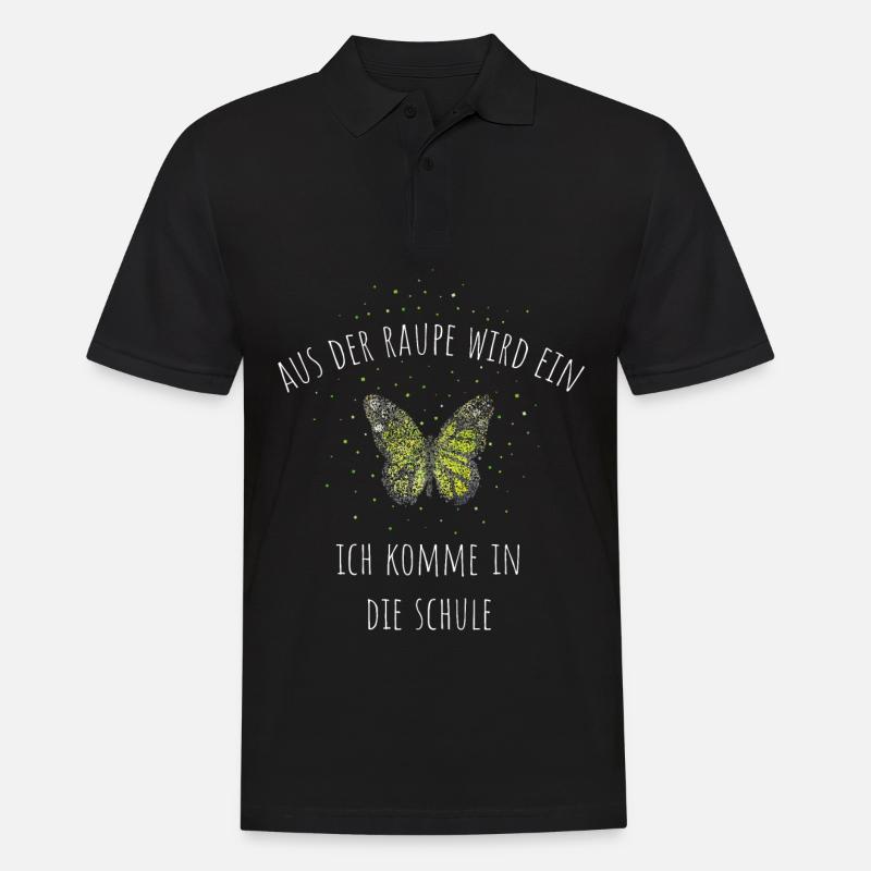 Einschulung Erste Klasse Erstklässlerin - Männer Poloshirt - Schwarz