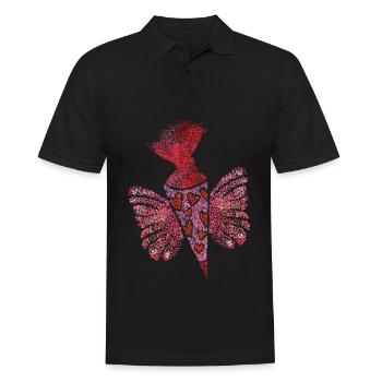 Scolarisation au cartable Élève de première année - Polo Homme - noir - Devant - Kai (181cm)