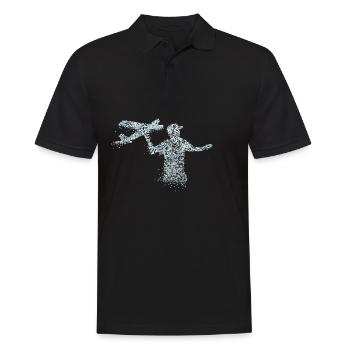 Avion RC télécommandé - Polo Homme - noir - Devant - Kai (181cm)