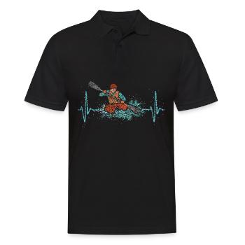 Kayak Kayak Canoë En Eau Vive Heartbeat - Polo Homme - noir - Devant - Kai (181cm)