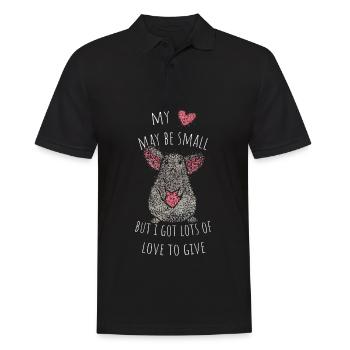 Rats Mice Owner House Mouse House Rat Rodent - Men's Polo Shirt - black - Front - Kai (181cm)