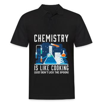 Chimie - Polo Homme - noir - Devant - Kai (181cm)