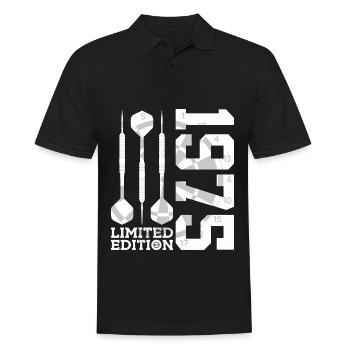 ÉDITION LIMITÉE 1975 ANNIVERSAIRE DES 51 ANS - Polo Homme - noir - Devant - Kai (181cm)