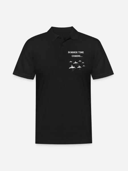 Les moustiques - Polo Homme - noir