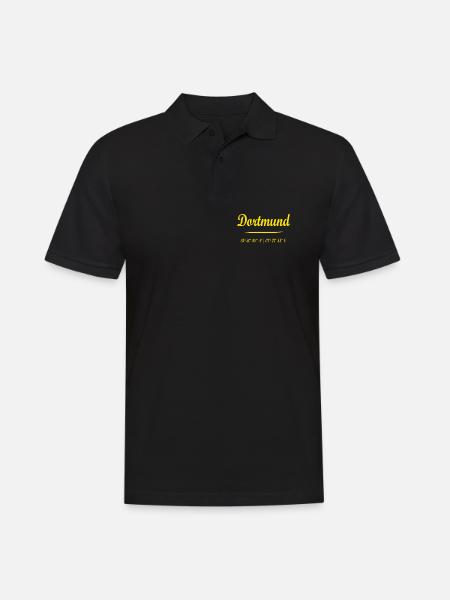 Dortmund - Men's Polo Shirt - black
