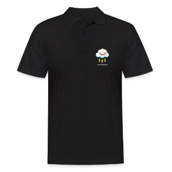 Rayonne un autre nuage! - Polo Homme - noir - Devant - Kai (181cm)